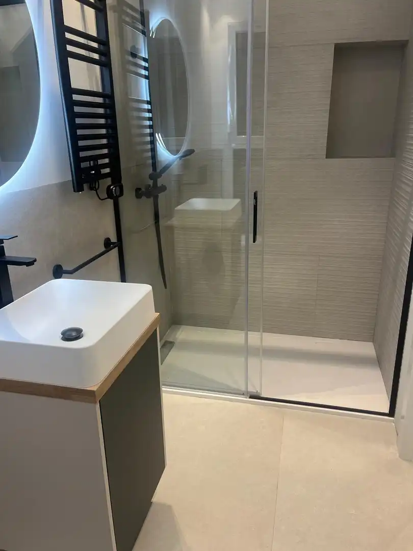Baño de Apartamento en venta en Barcelona