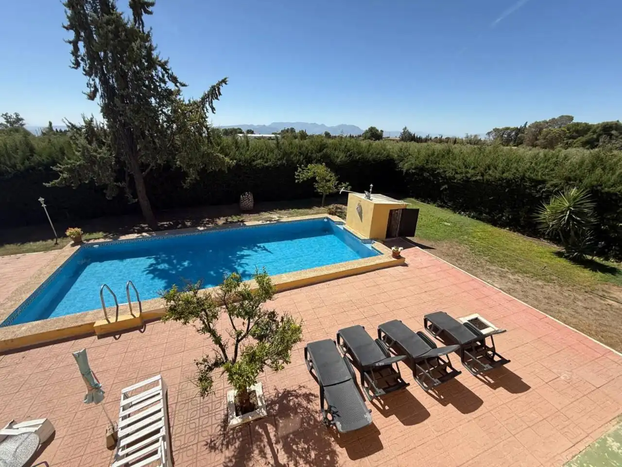 Piscina de Finca rústica en venta en Úbeda con Jardín privado y Piscina