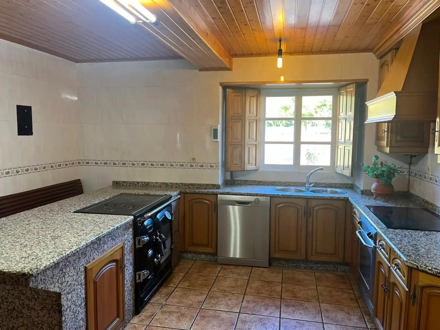 Kitchen of Houses for sale in Vilasantar  with Private garden, Parquet flooring and Furnished