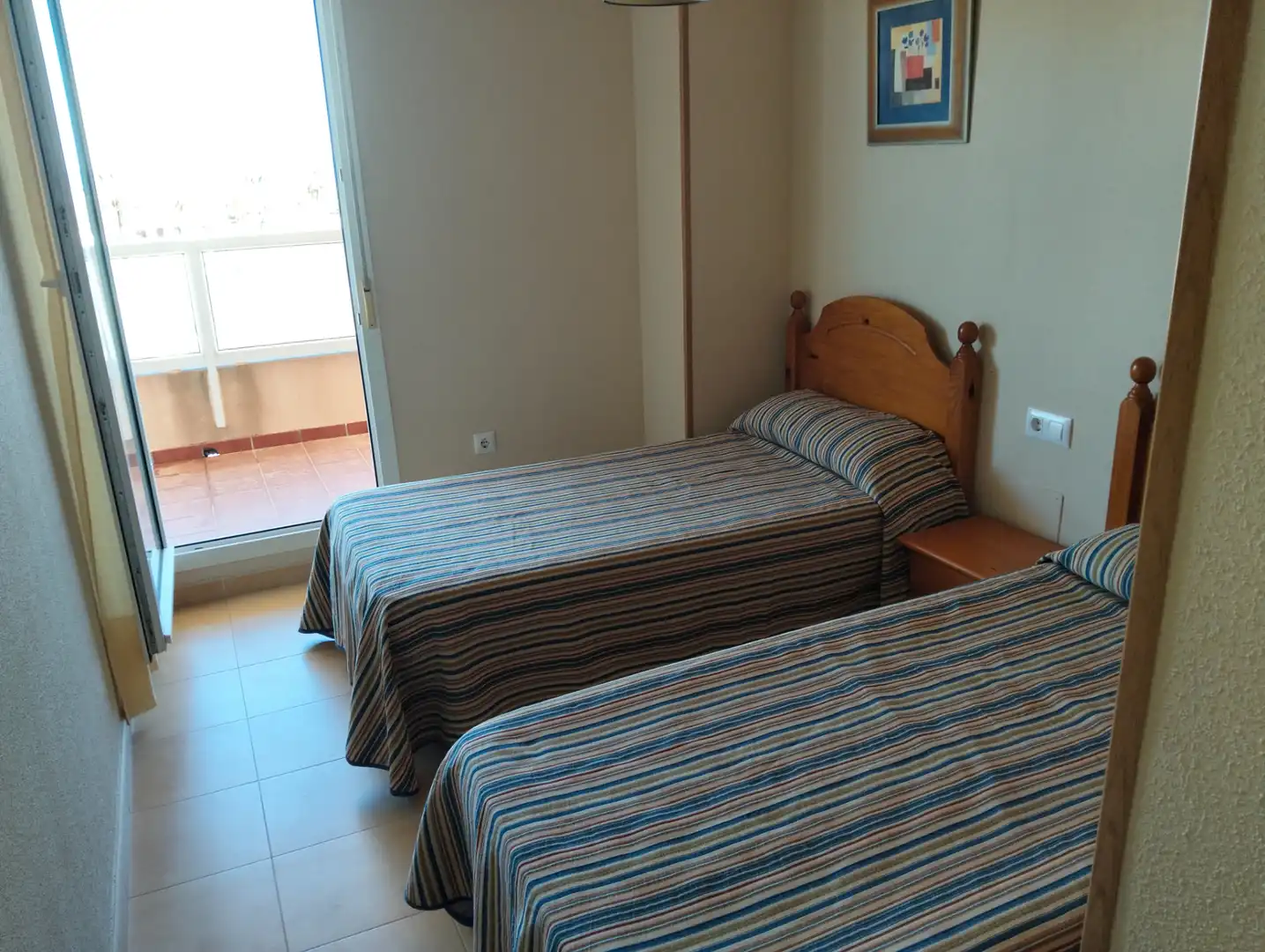 Bedroom of Flat for sale in La Manga del Mar Menor  with Air Conditioner, Heating and Private garden