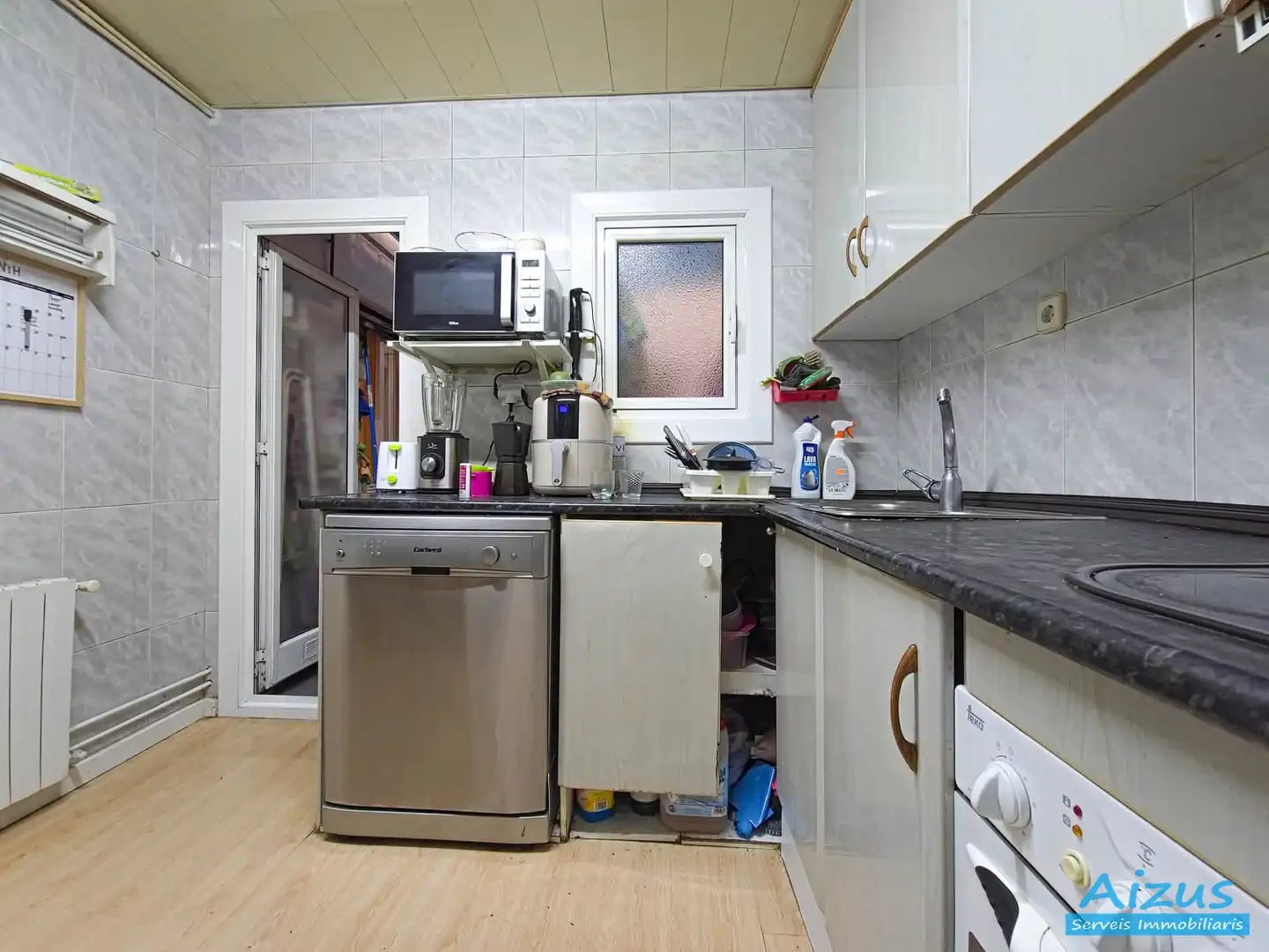 Küche von Wohnung zum Verkauf in Ripollet mit Heizung und Ofen