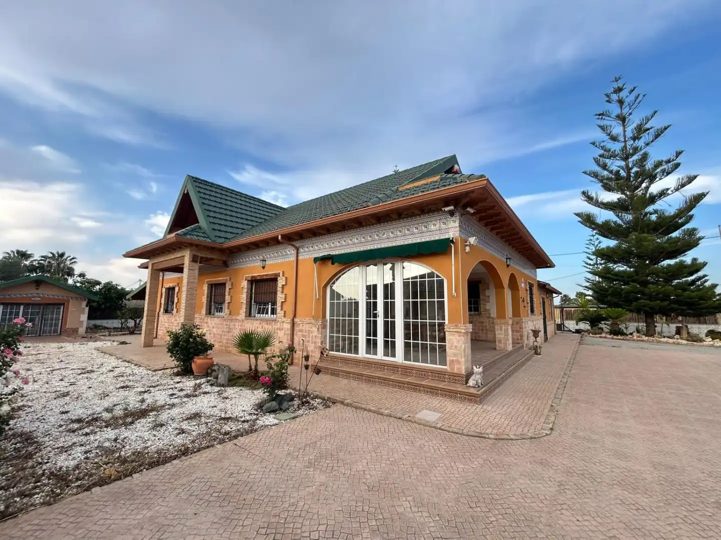 Vista exterior de Finca rústica en venta en Catral con Jardín privado, Terraza y Trastero