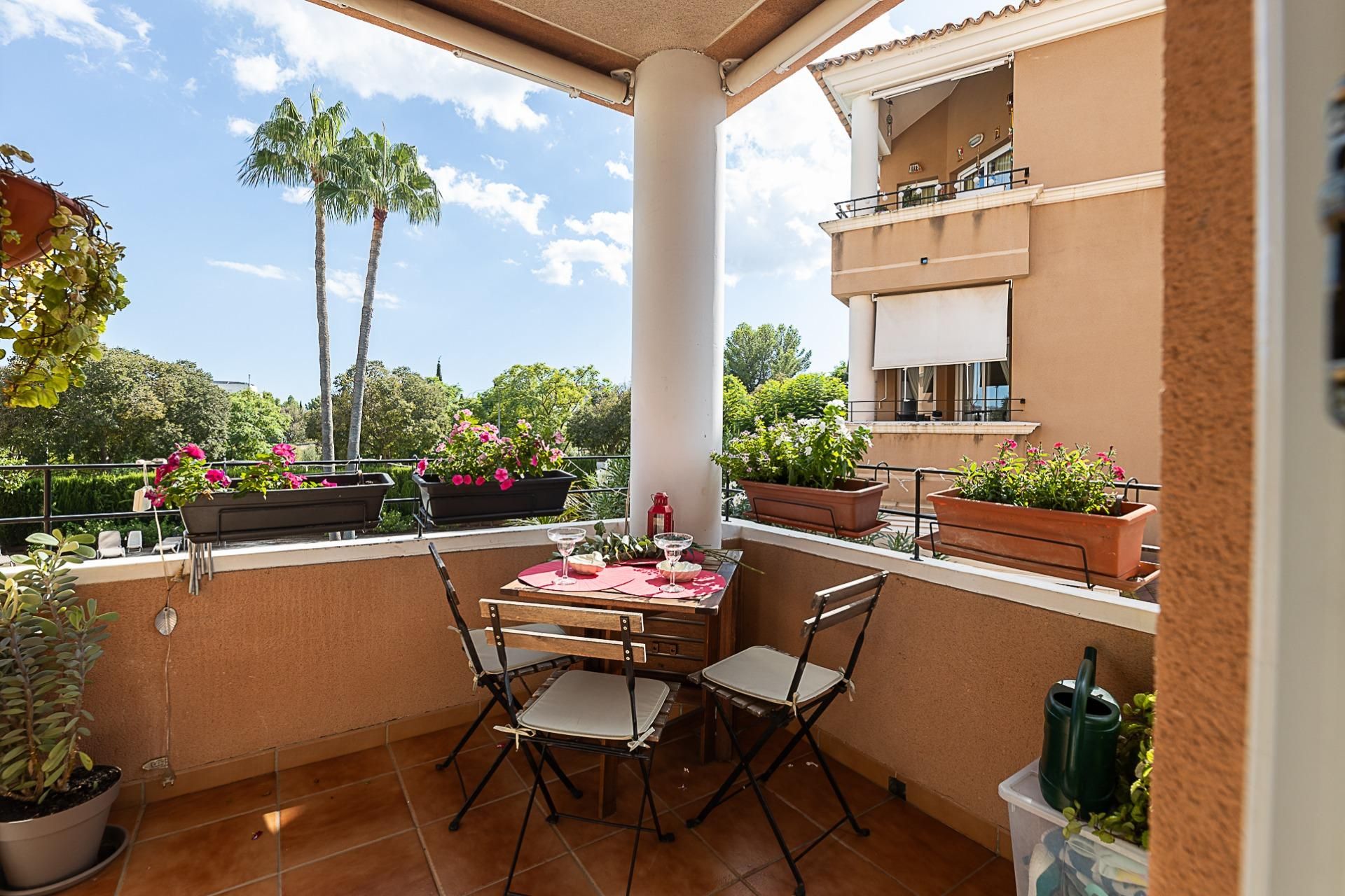 Terrace of Flat for sale in  Palma de Mallorca  with Air Conditioner, Private garden and Terrace