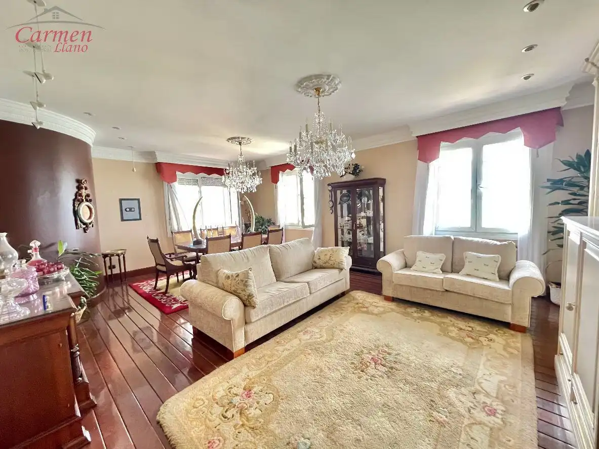 Sala de estar de Dúplex en venta en Getxo  con Calefacción, Terraza y Trastero