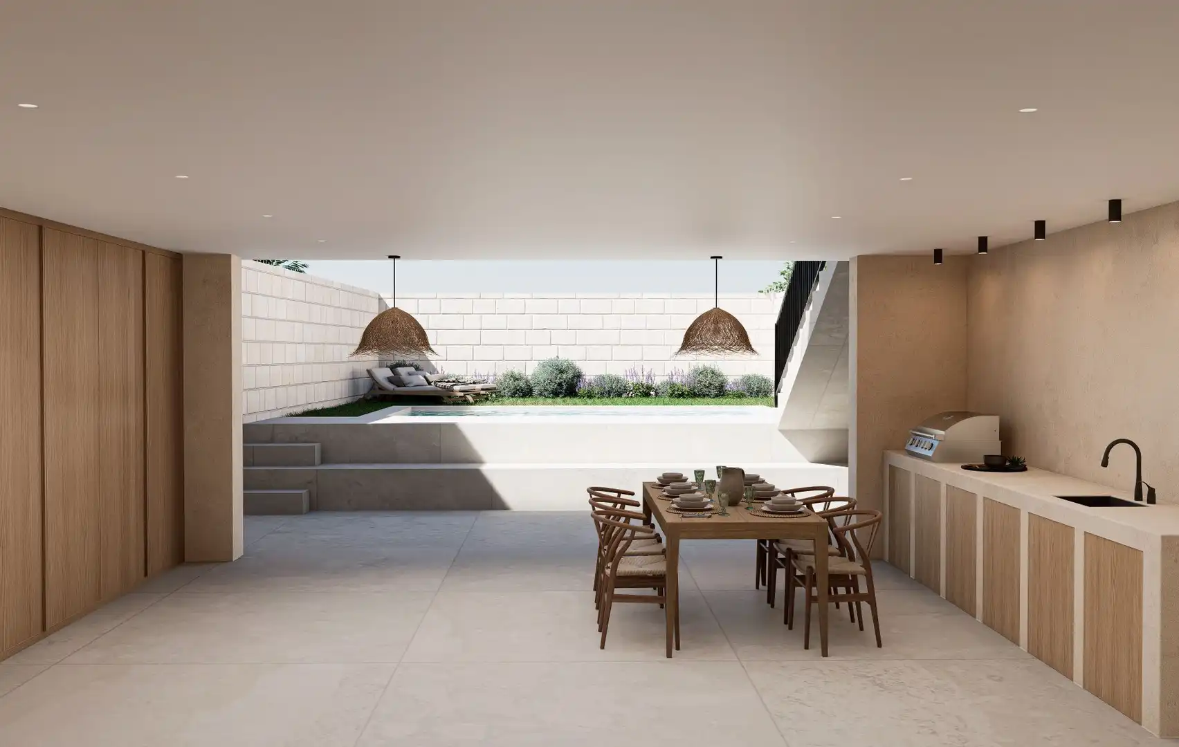 Terrasse von Residential zum Verkauf in Maria de la Salut