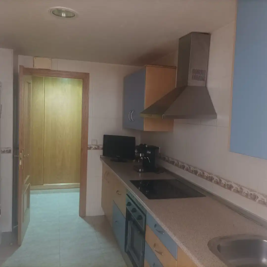 Cocina de Apartamento en venta en Quintanar de la Orden con Aire acondicionado, Calefacción y Parquet