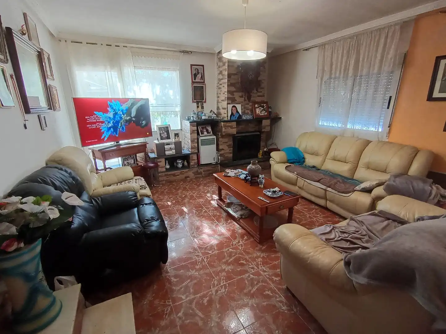 Living room of Houses for sale in Quijorna  with Heating, Private garden and Terrace