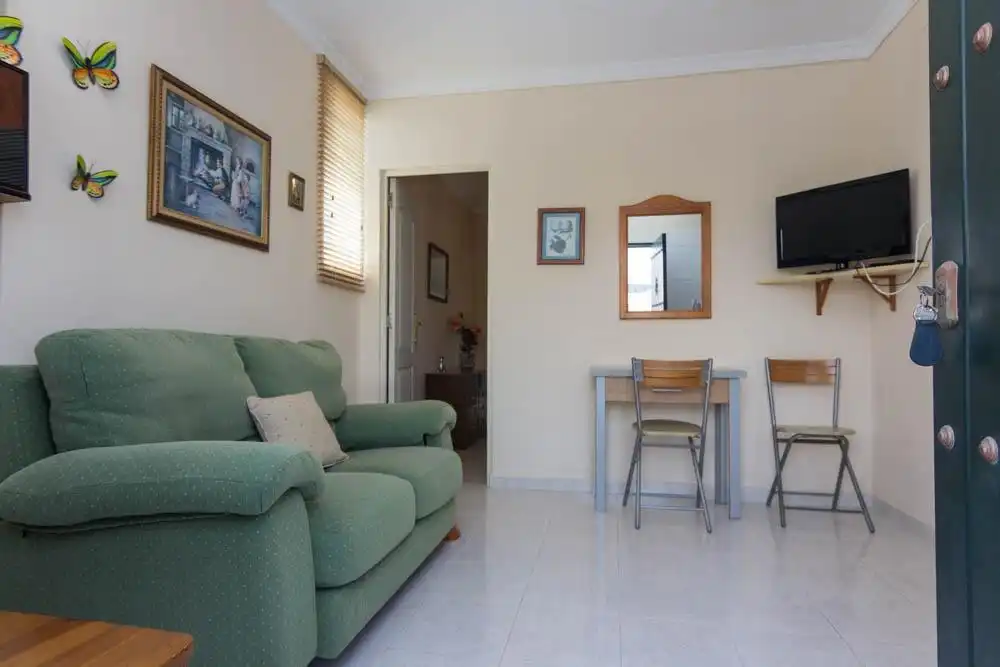 Sala d'estar de Casa o xalet en venda en El Puerto de Santa María amb Jardí privat i Traster