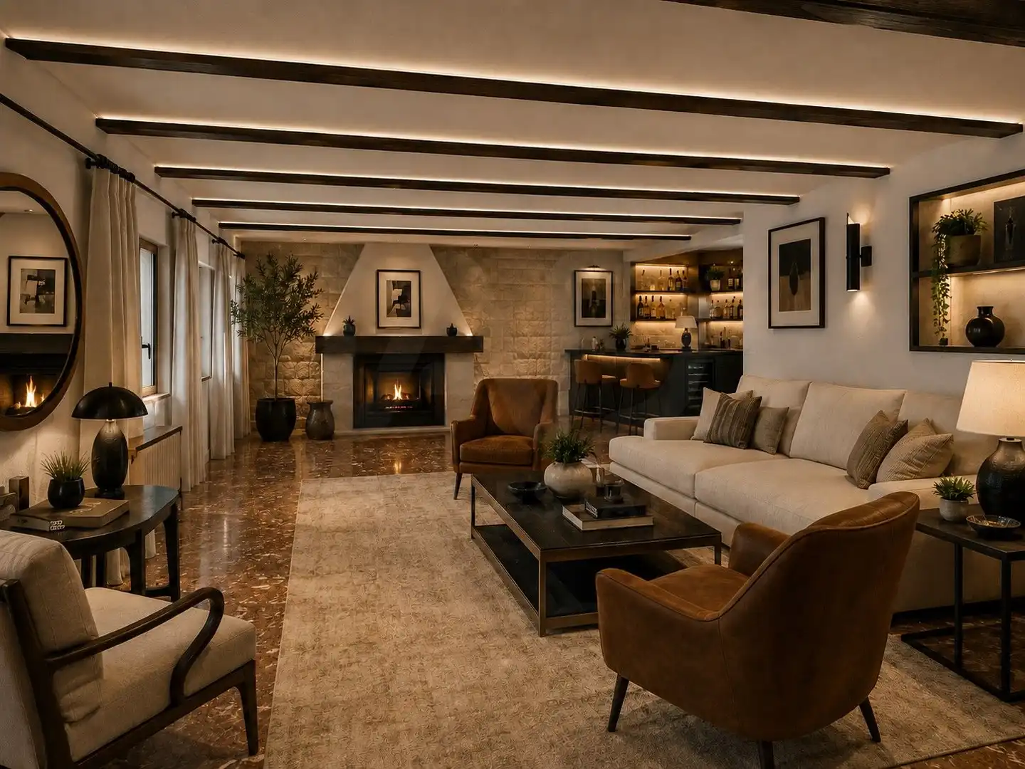 Sala d'estar de Casa o xalet en venda en Norte-Sierra