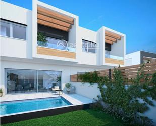 Exterior view of Single-family semi-detached for sale in Cambrils  with Air Conditioner and Swimming Pool