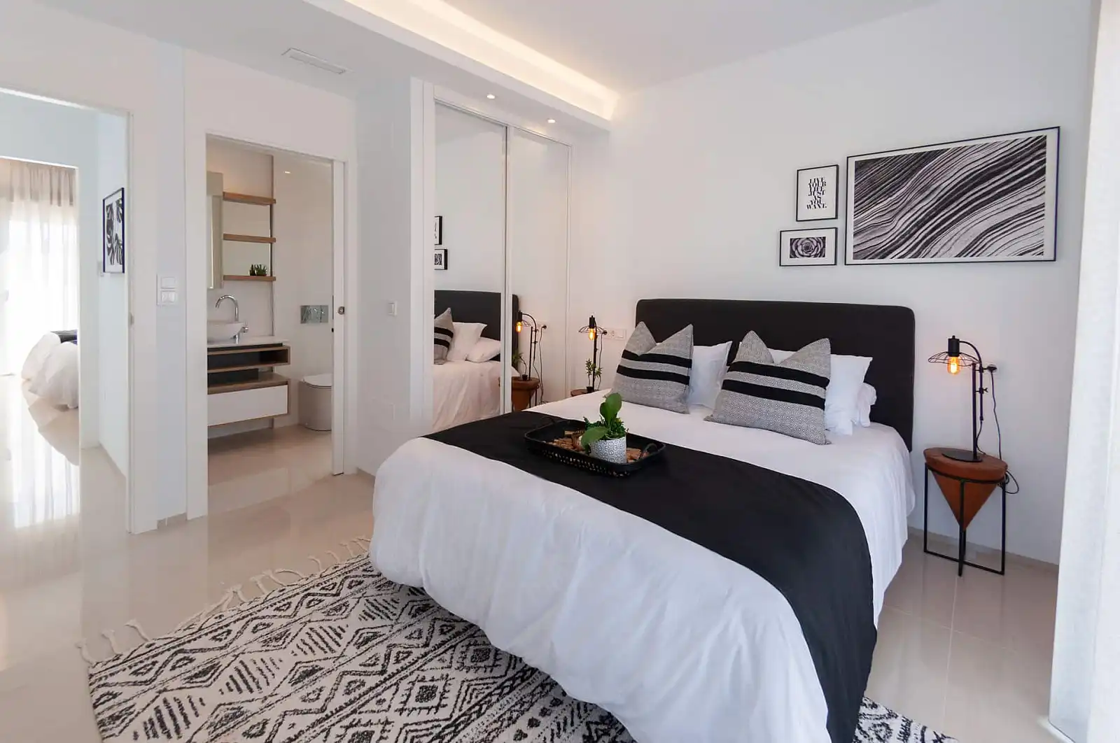 Dormitori de Casa o xalet en venda en Los Alcázares amb Aire condicionat, Jardí privat i Terrassa