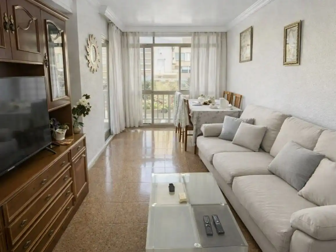 Sala d'estar de Pis en venda en Málaga Capital amb Terrassa i Balcó
