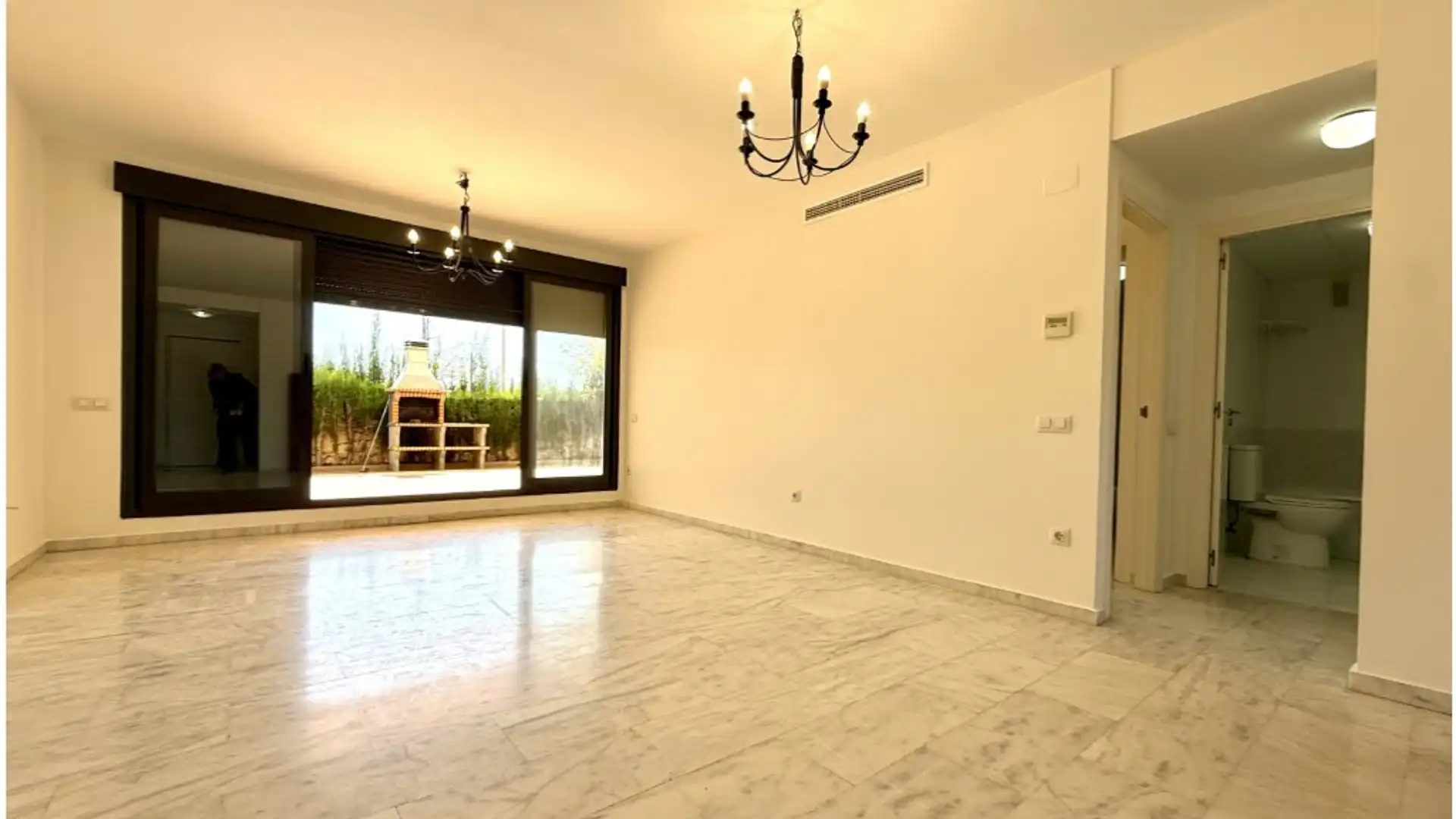 Living room of Apartments for sale in Oropesa del Mar / Orpesa  with Air Conditioner, Terrace and Oven