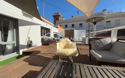 Terrace of Attic for sale in  Valencia Capital  with Air Conditioner, Heating and Terrace