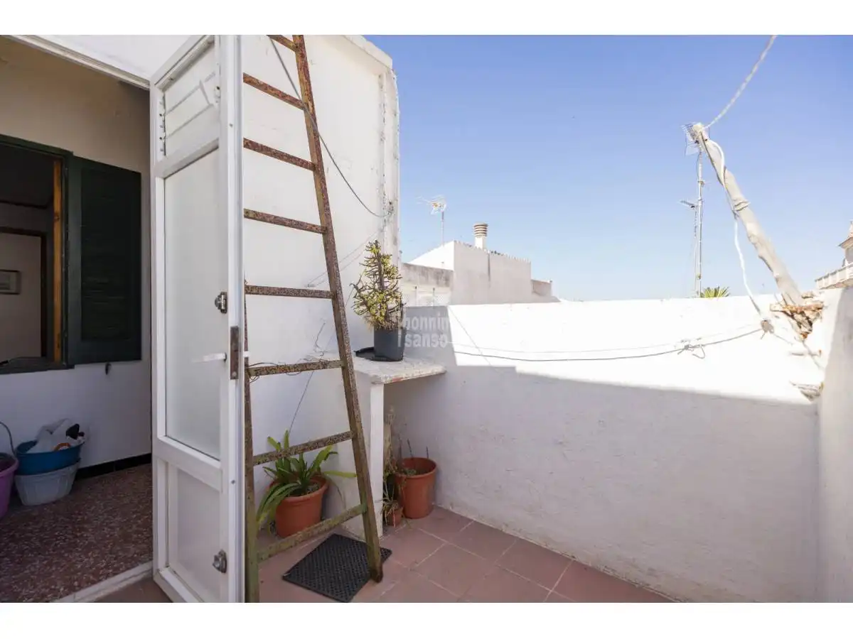 Terraza de Apartamento en venta en Ciutadella de Menorca con Terraza