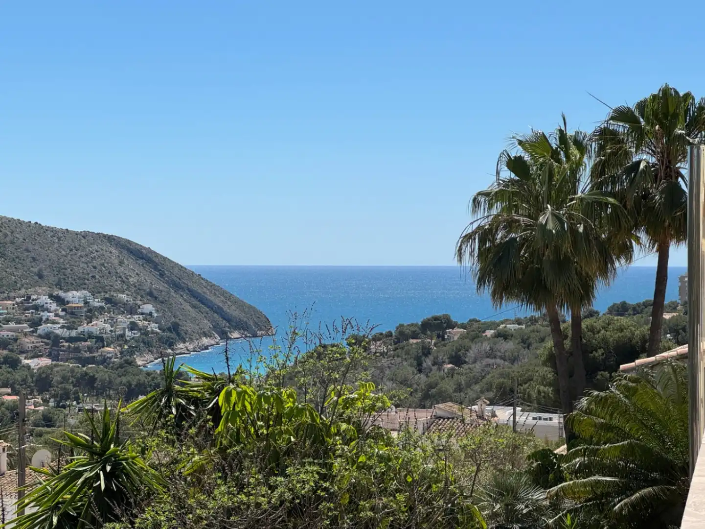 Exterior view of Houses for sale in Moraira  with Air Conditioner, Heating and Private garden