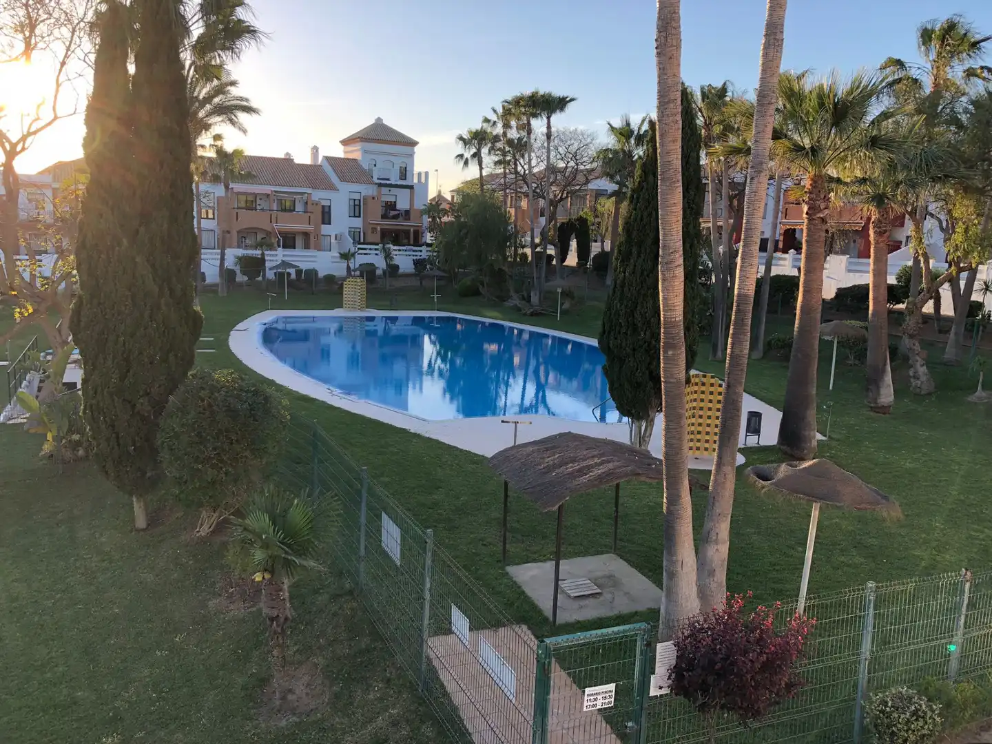 Swimming pool of Apartments for rent in Chiclana de la Frontera  with Terrace, Furnished and Oven