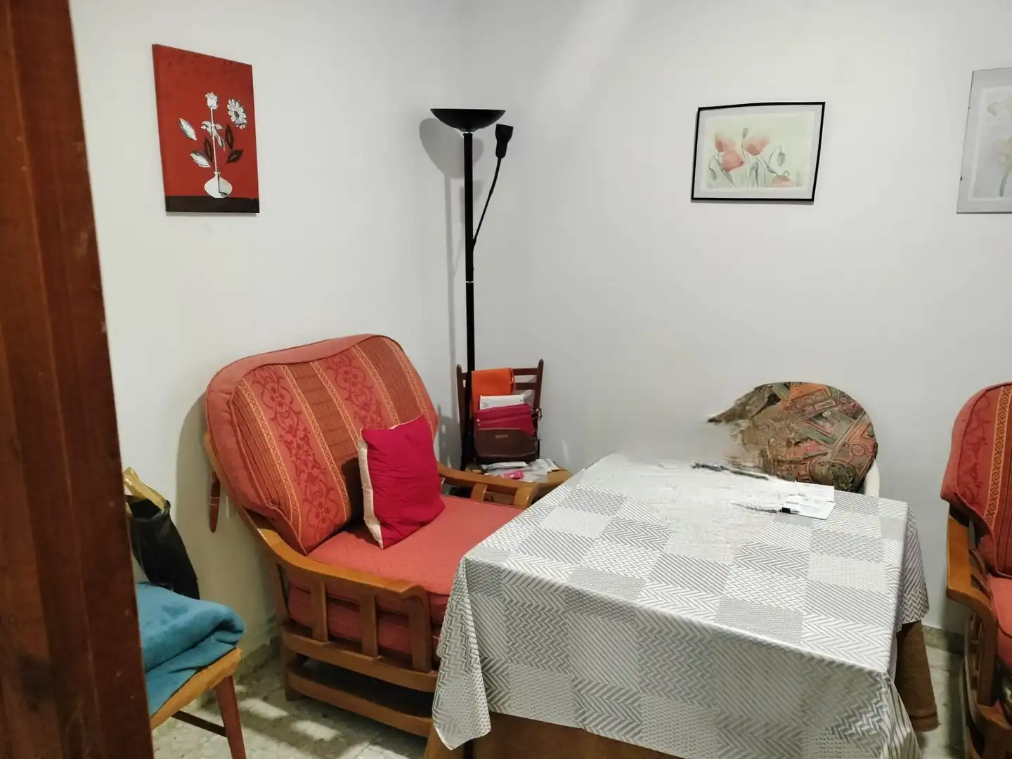 Sala d'estar de Finca rústica en venda en Abenójar amb Calefacció i Traster