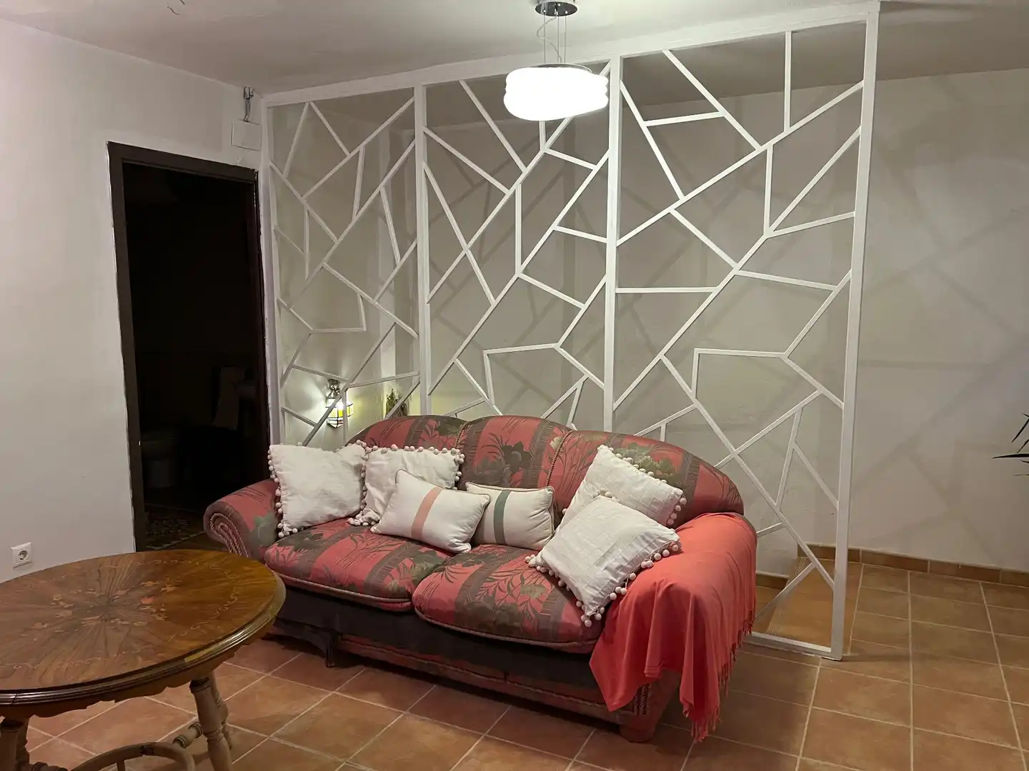 Sala d'estar de Finca rústica en venda en Palomera amb Calefacció