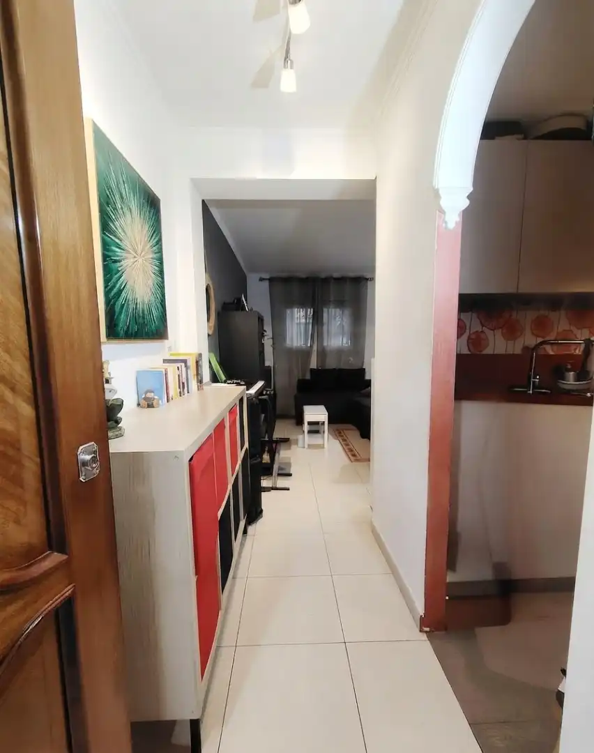 Sala d'estar de Pis en venda en Málaga amb Aire condicionat i Moblat