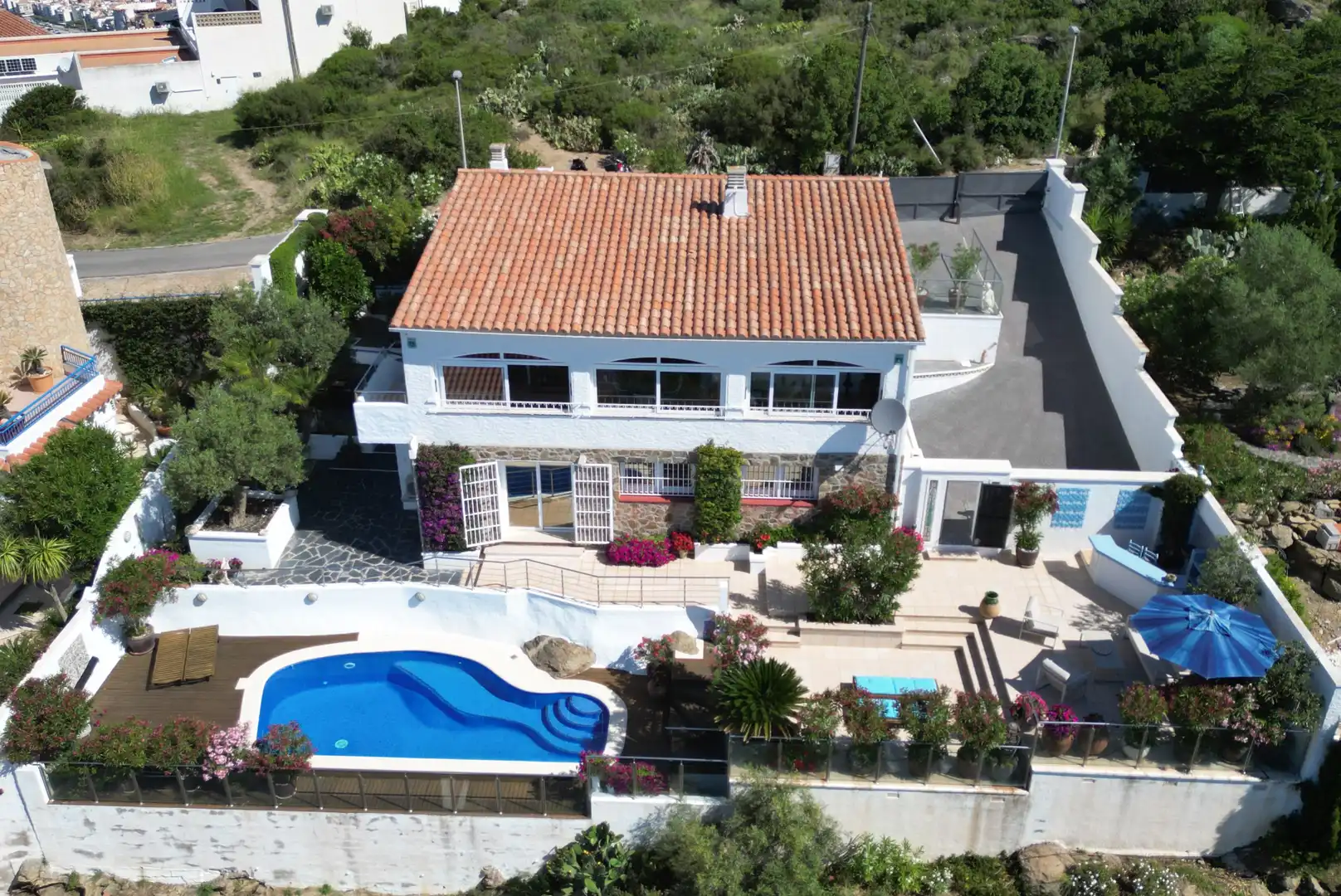 Vista exterior de Casa o xalet en venda en Roses amb Aire condicionat, Calefacció i Jardí privat
