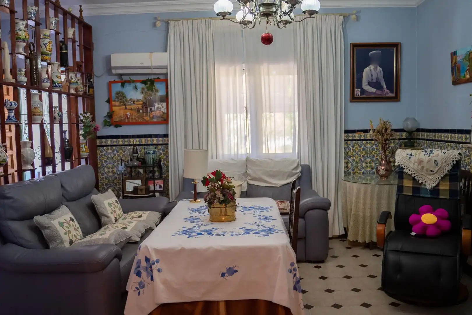 Dining room of Houses for sale in Gines  with Air Conditioner, Heating and Private garden