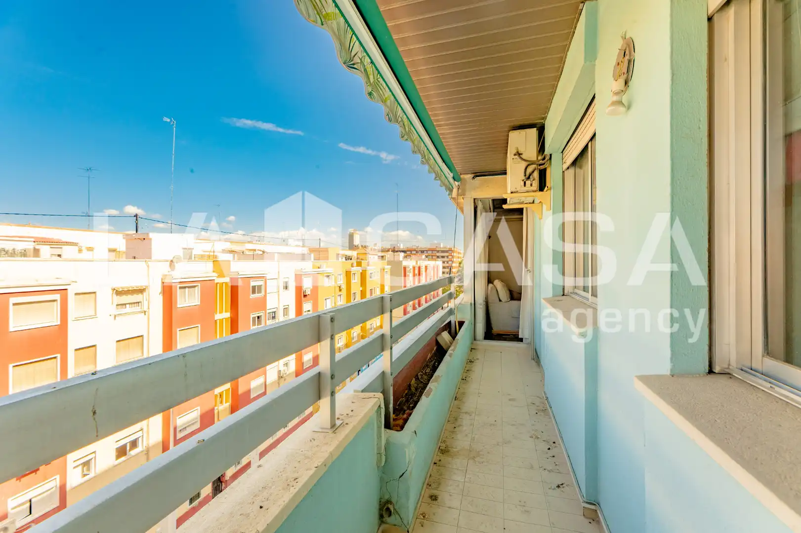 Terrace of Flat for sale in Valencia  with Air Conditioner and Balcony