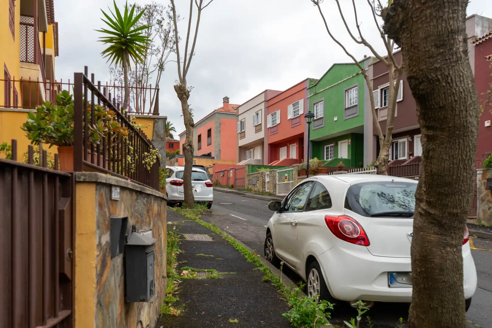 Vista exterior de Casa adosada en venda en Tacoronte amb Jardí privat, Terrassa i Moblat