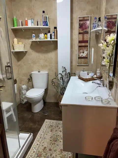 Bany de Dúplex en venda en Ferrol amb Calefacció, Parquet i Terrassa