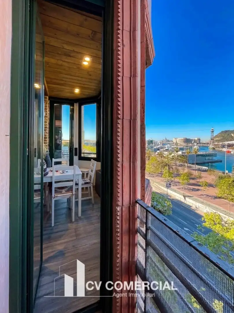 Balcony of Flat for sale in Barcelona  with Air Conditioner, Heating and Parquet flooring