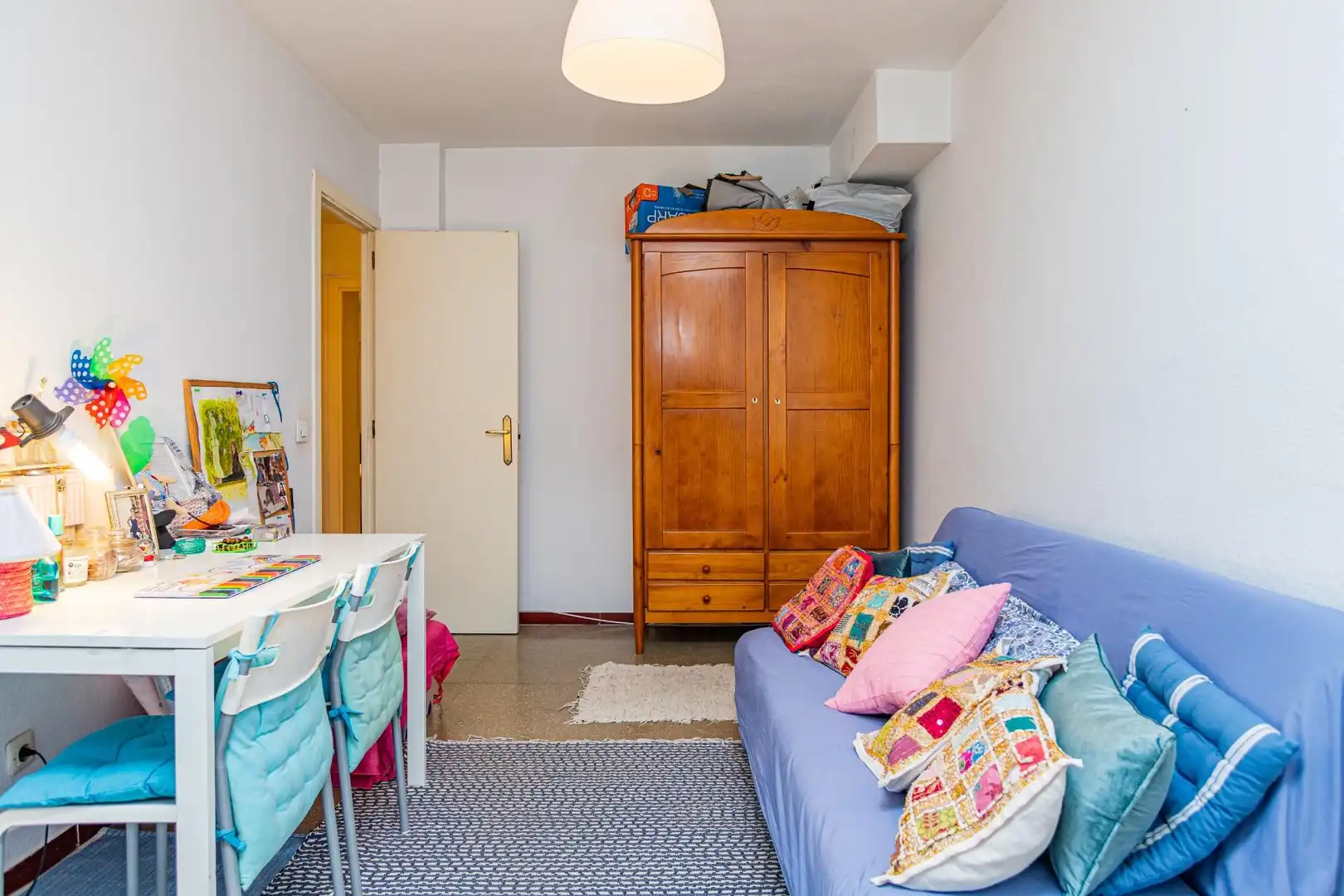 Bedroom of Flat for sale in Madrid  with Heating and Private garden