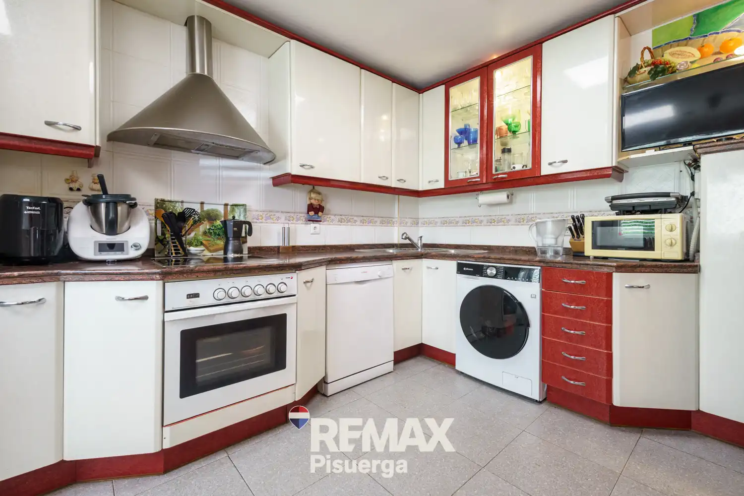 Cocina de Casa o chalet en venta en Arroyo de la Encomienda con Aire acondicionado, Calefacción y Jardín privado