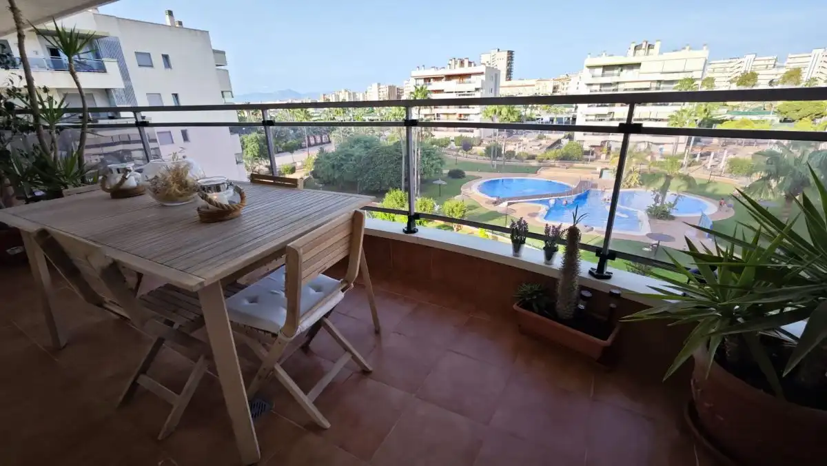 Balcony of Apartments for rent in Elche / Elx  with Air Conditioner, Heating and Terrace