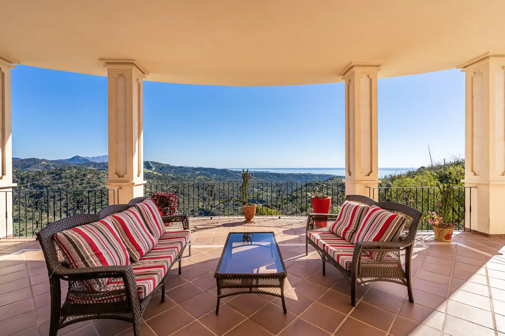 Terraza de Casa o chalet en venta en Estepona con Aire acondicionado, Terraza y Amueblado