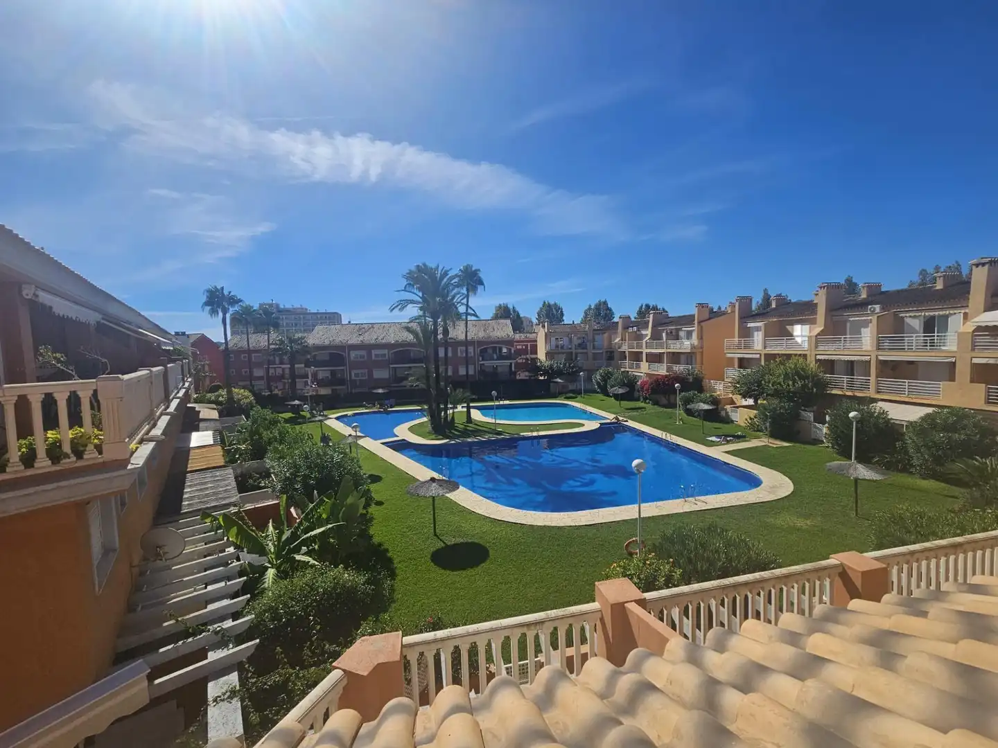 Dúplex con piscina en alquiler en Montañar - El Arenal