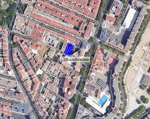 Terreno residencial en Venta en De Pedro Villacampa 16-18-20 en Arrabal