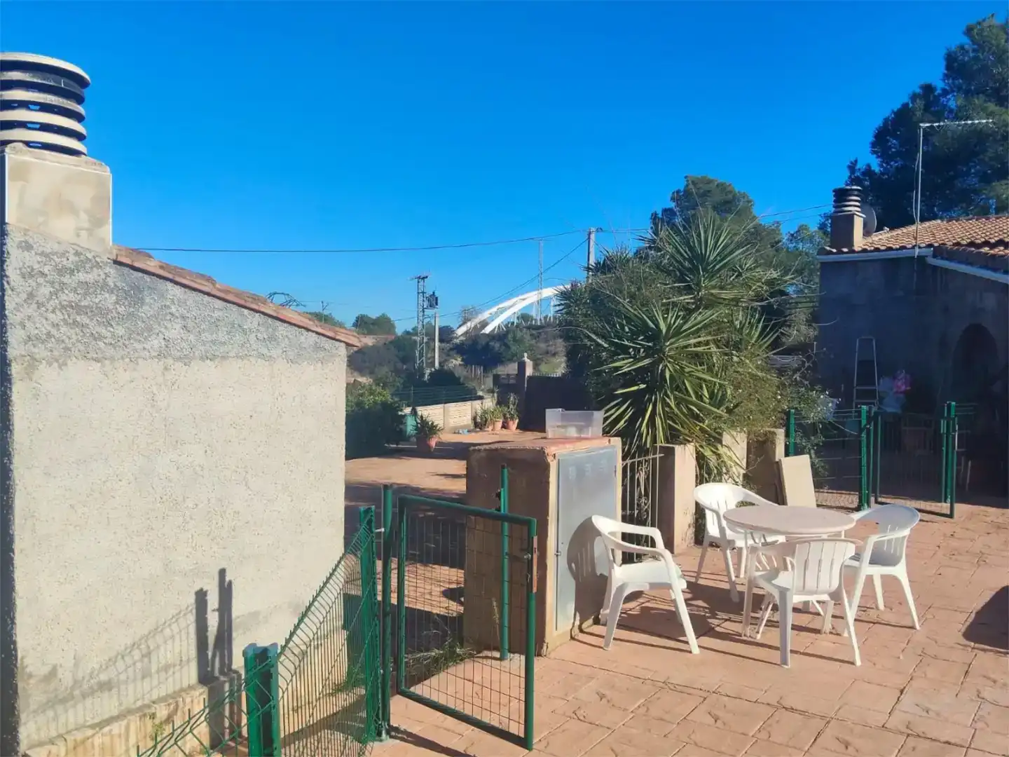 Terrassa de Casa o xalet en venda en Riba-roja de Túria amb Aire condicionat i Piscina