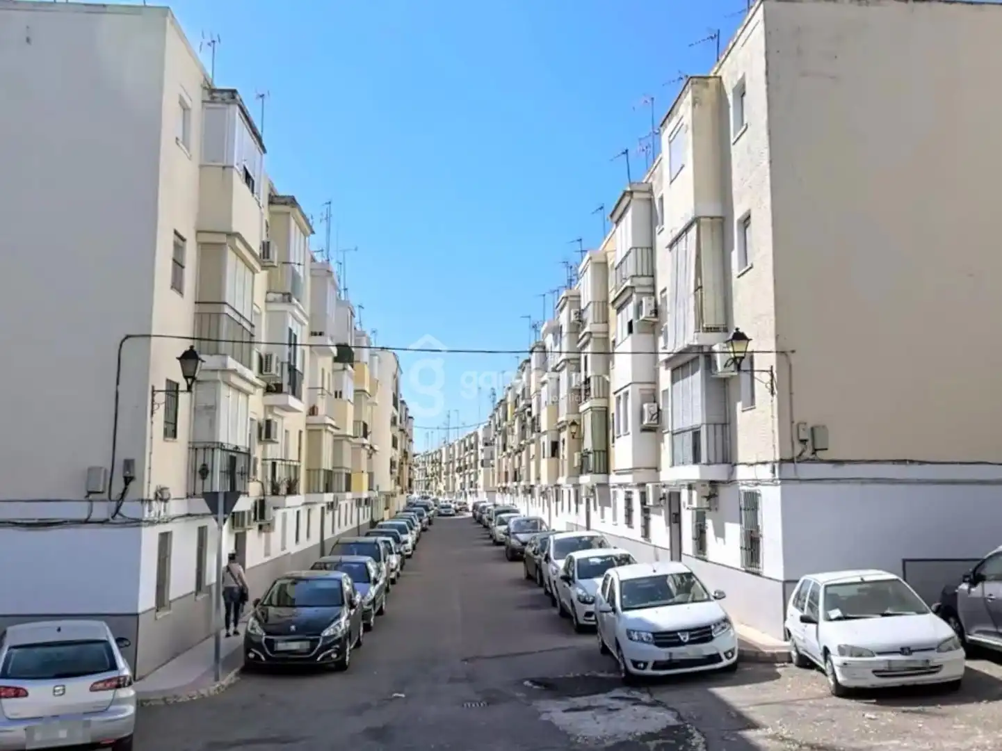 Vista exterior de Piso en venta en Lora del Río