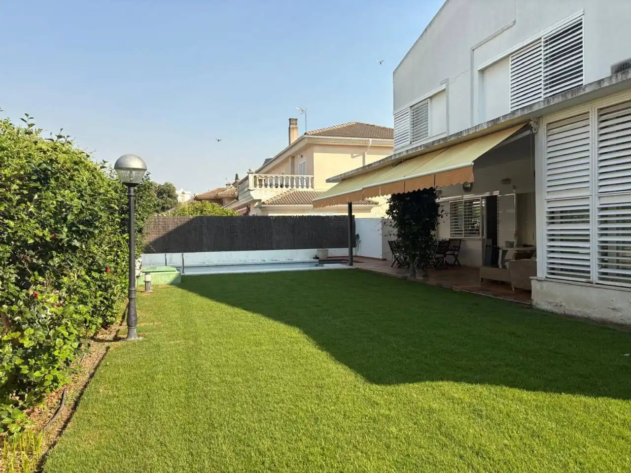 Jardí de Casa o xalet en venda en Jerez de la Frontera amb Aire condicionat, Jardí privat i Terrassa