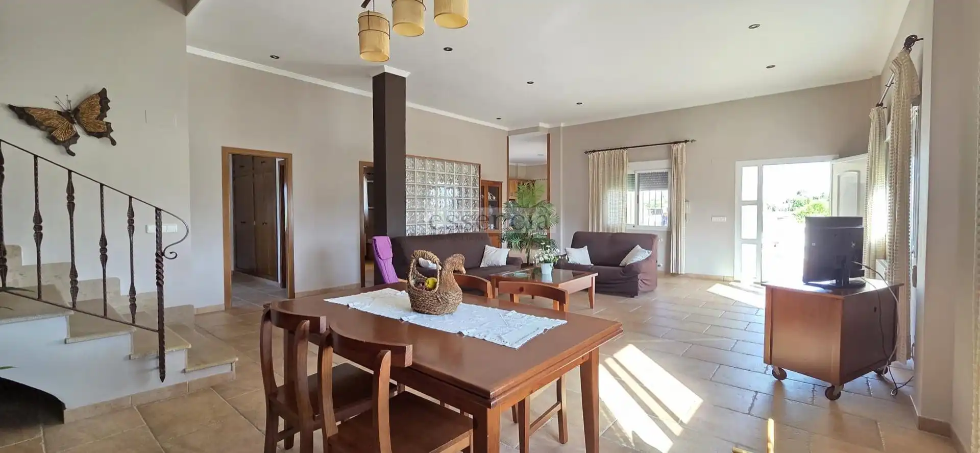 Living room of Houses for sale in Oliva  with Heating, Private garden and Terrace