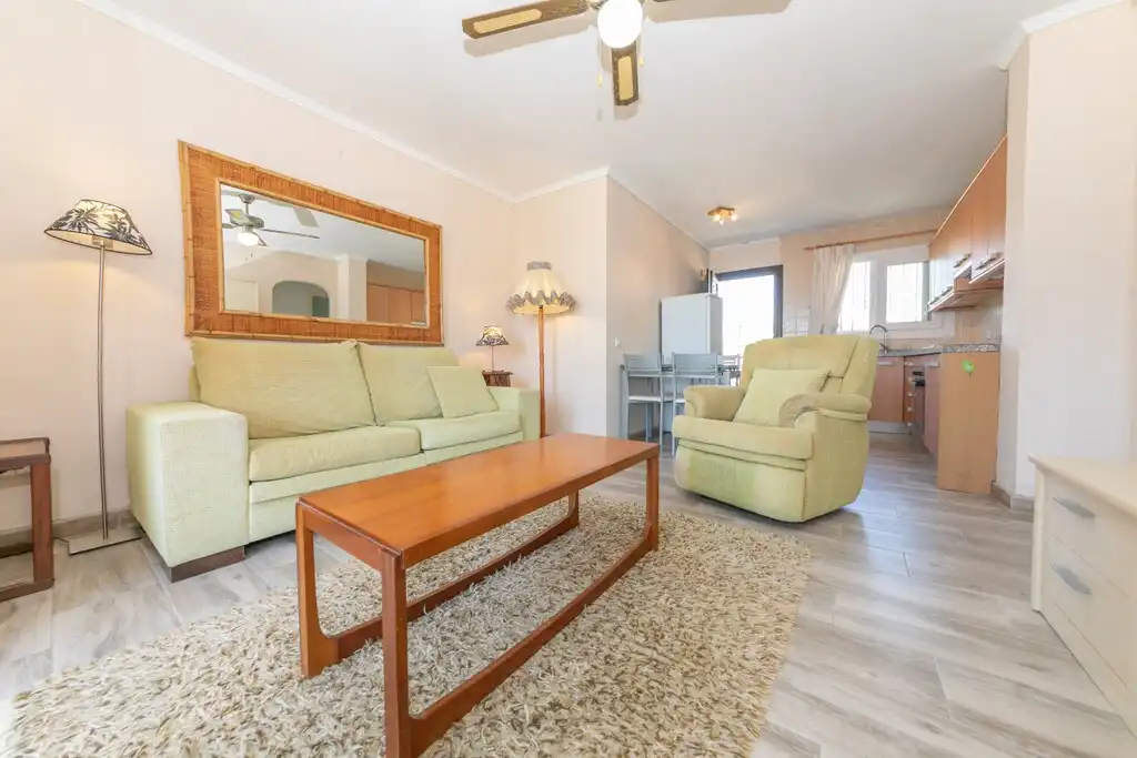 Living room of Attic for rent in Mijas  with Air Conditioner, Terrace and Furnished