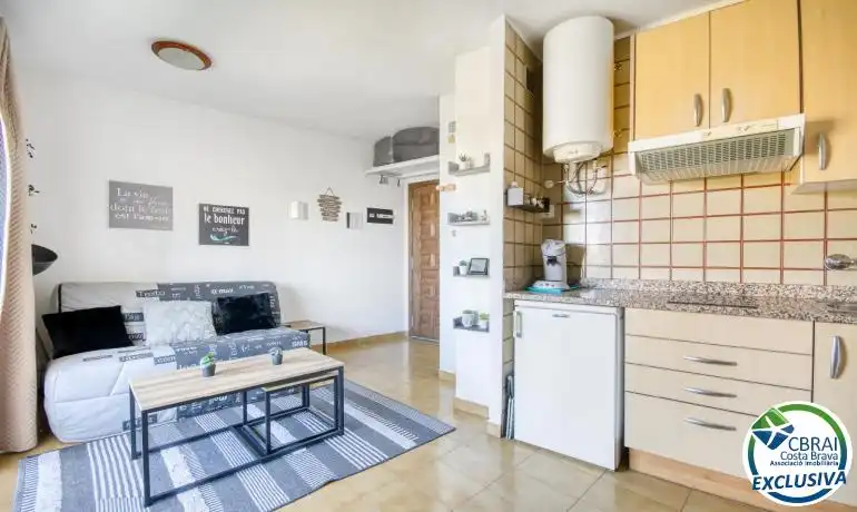 Cocina de Estudio en venta en Empuriabrava con Aire acondicionado, Calefacción y Terraza