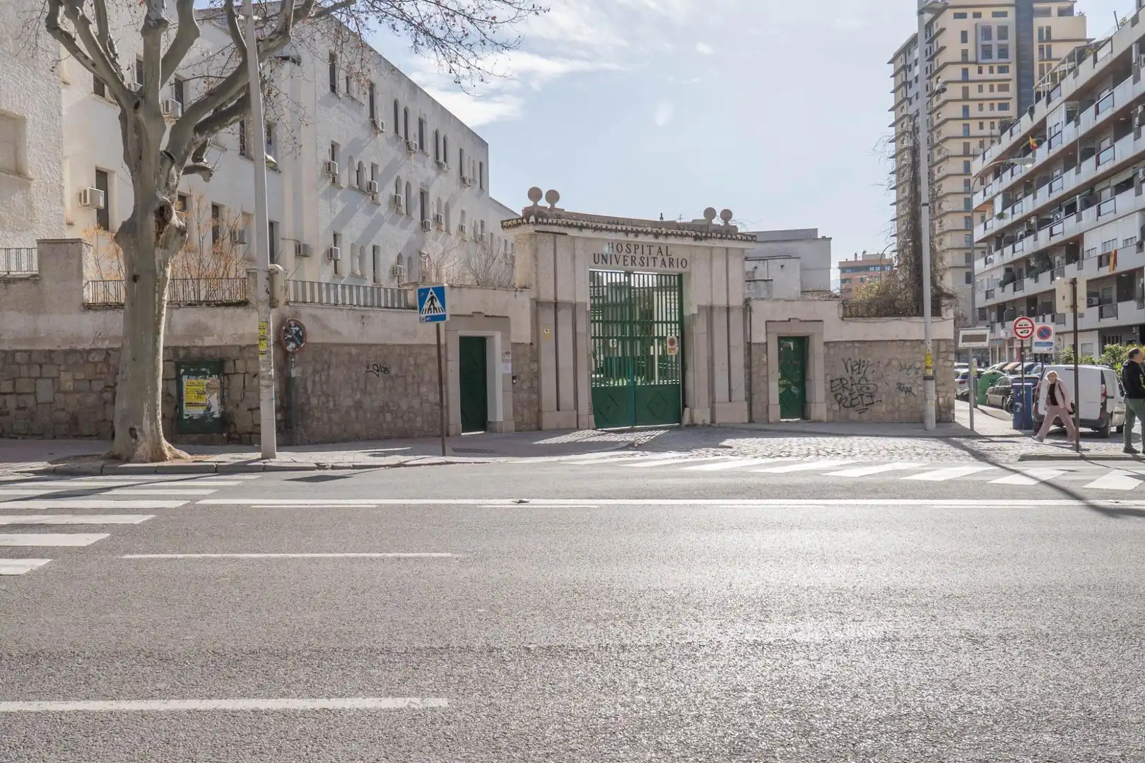 Vista exterior de Piso en venta en Granada