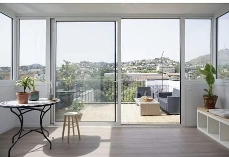 Terrasse von Dachboden zum Verkauf in Esplugues de Llobregat mit Klimaanlage und Terrasse
