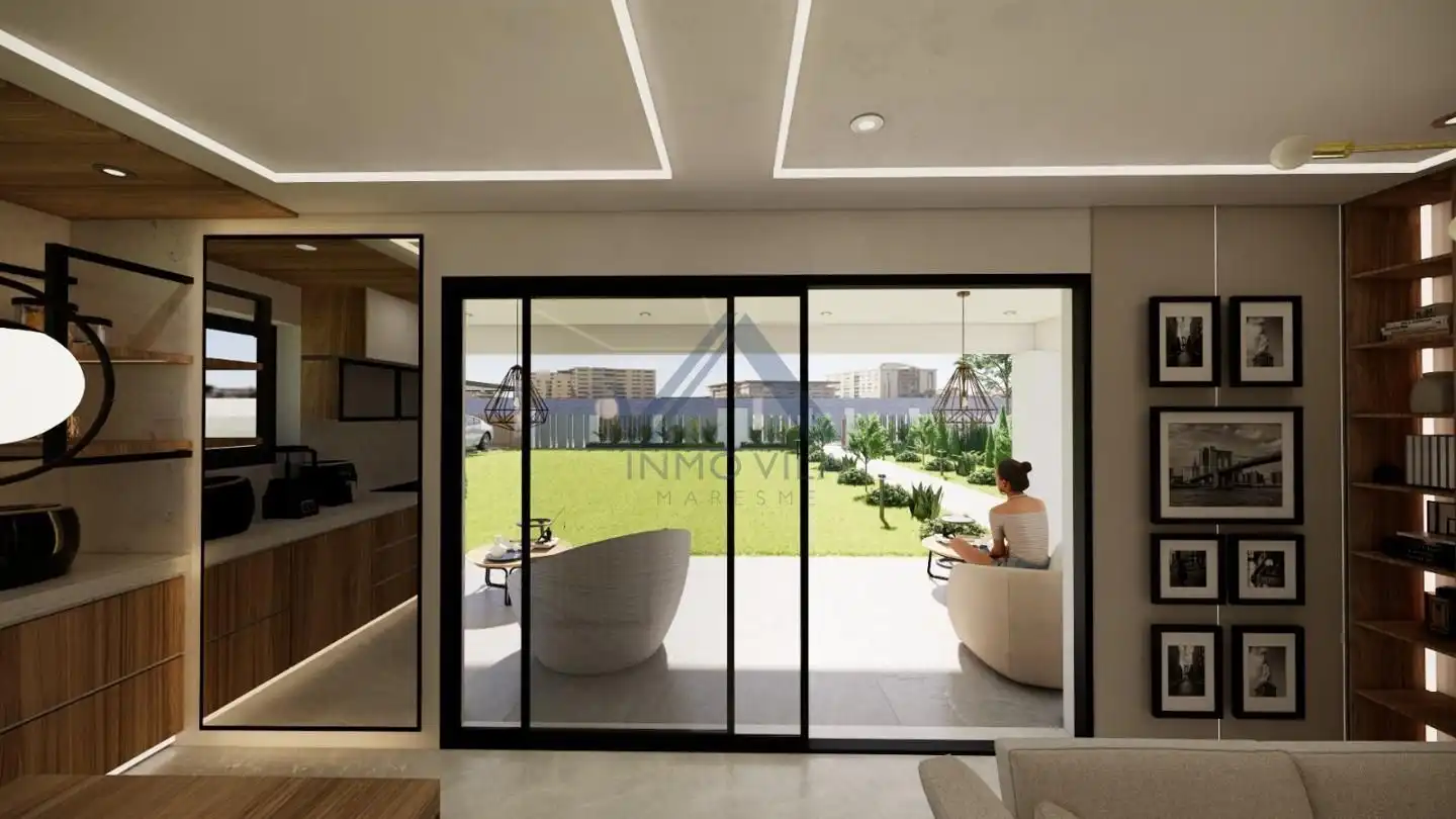 Sala de estar de Casa o chalet en venta en Corbera de Llobregat con Jardín privado y Piscina