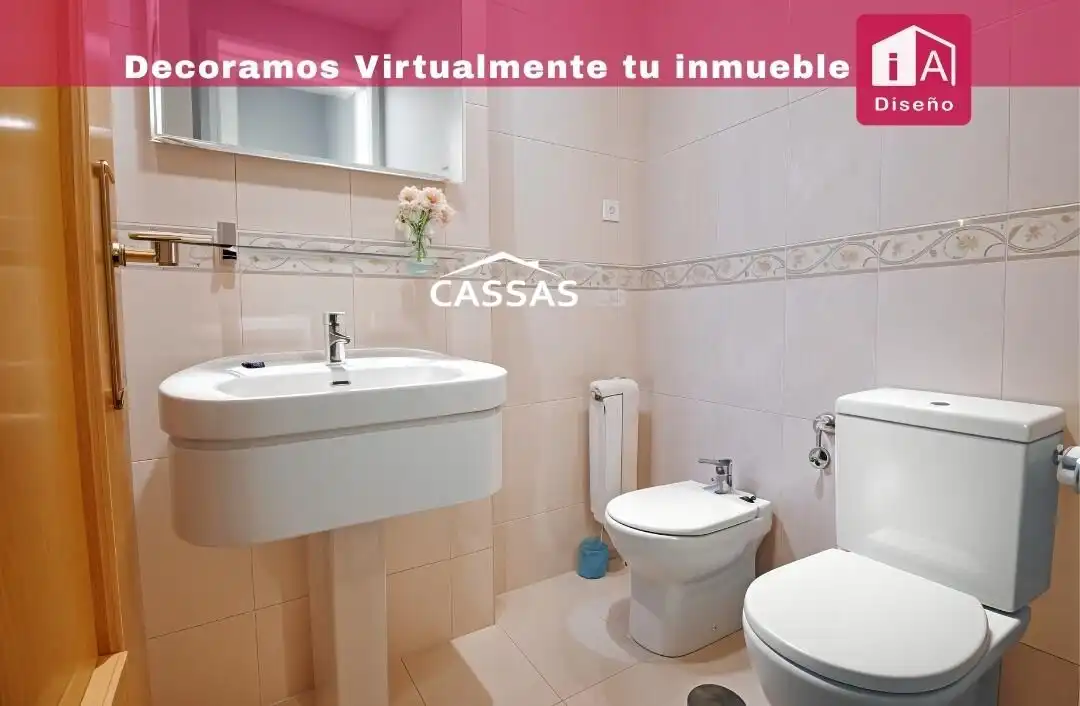 Badezimmer von Wohnung zum Verkauf in Torrejón de Ardoz mit Heizung