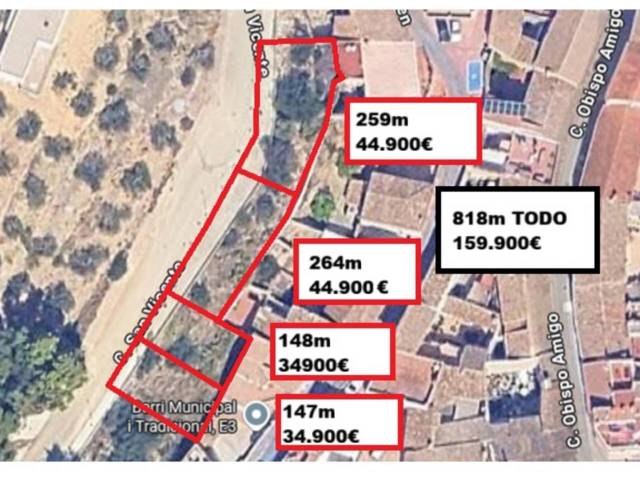 Terreno residencial en Venta en San Vicente en Ador