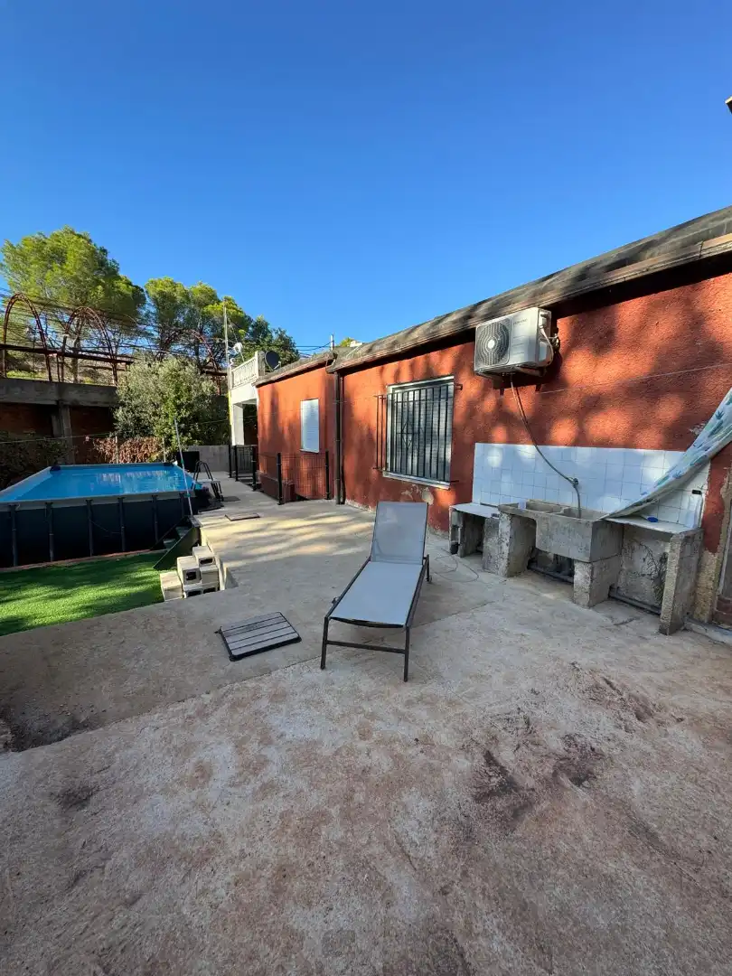 Terraza de Casa o chalet en venta en Vilallonga / Villalonga con Aire acondicionado, Jardín privado y Terraza