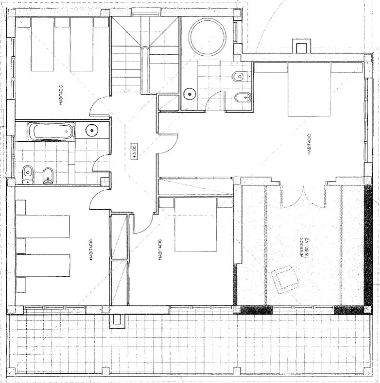 Haus oder Chalet zur Miete in Sant Just Desvern mit Klimaanlage, Heizung und Terrasse