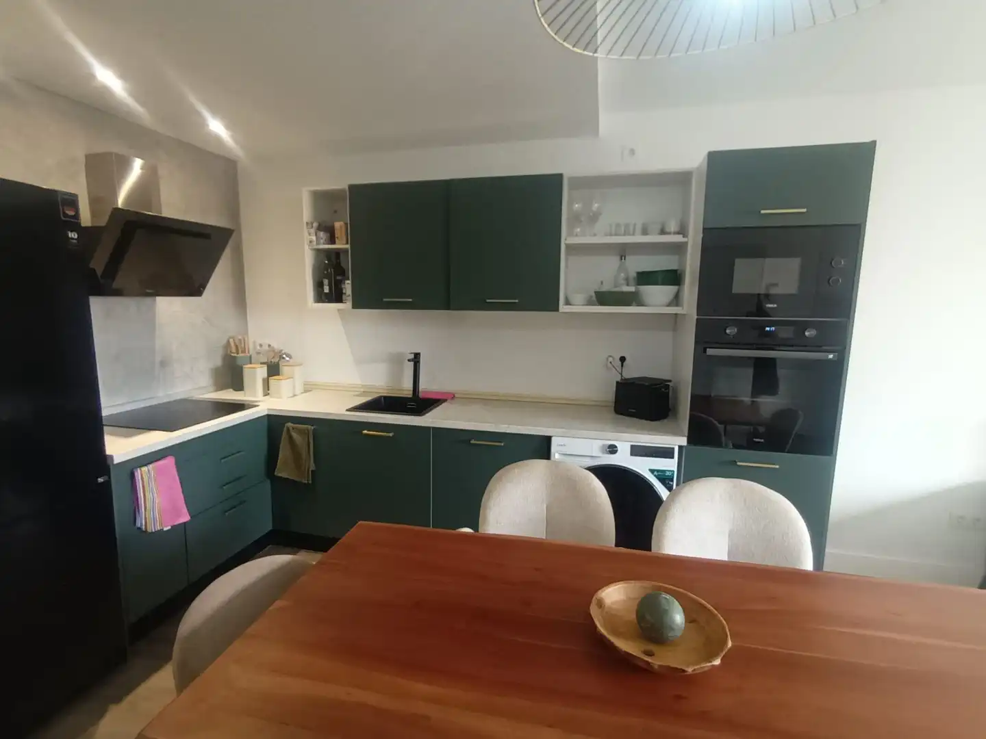 Kitchen of Flat for sale in La Oliva  with Storage room and Furnished